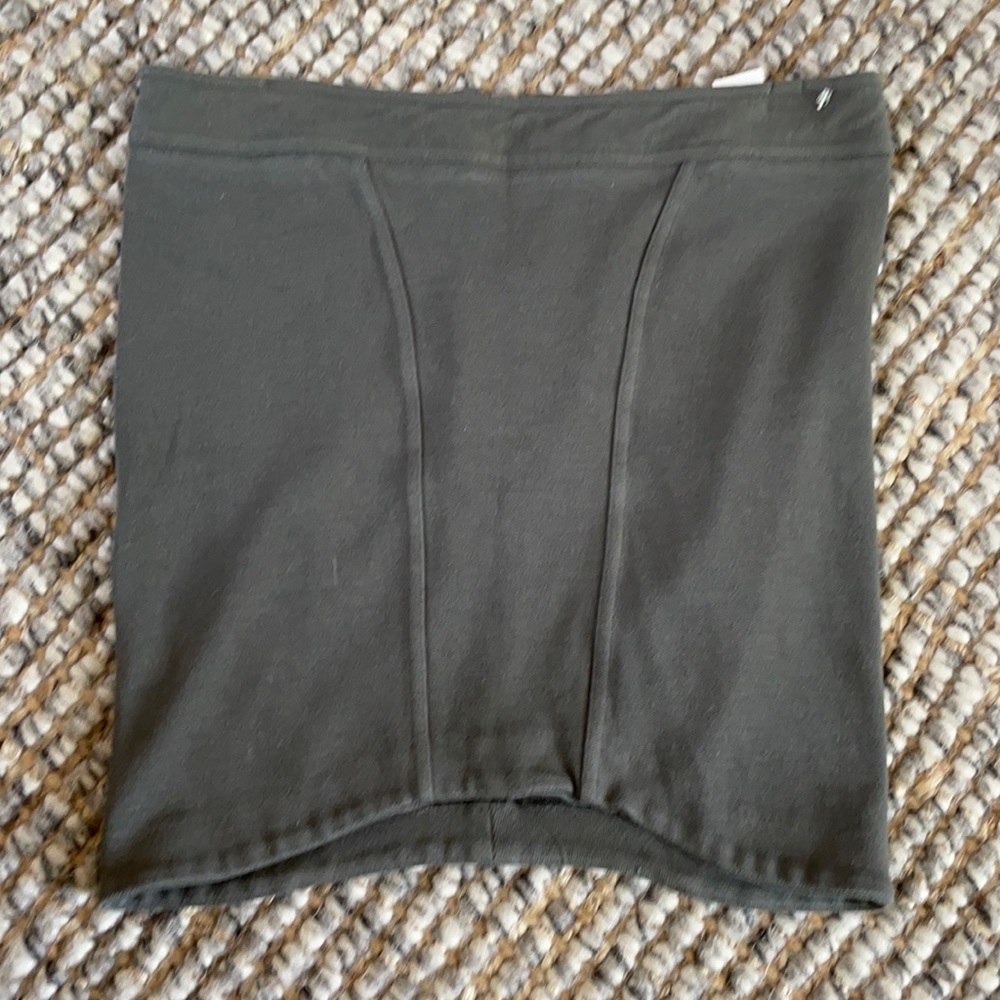 Helmut Lang small mini skirt in sage green